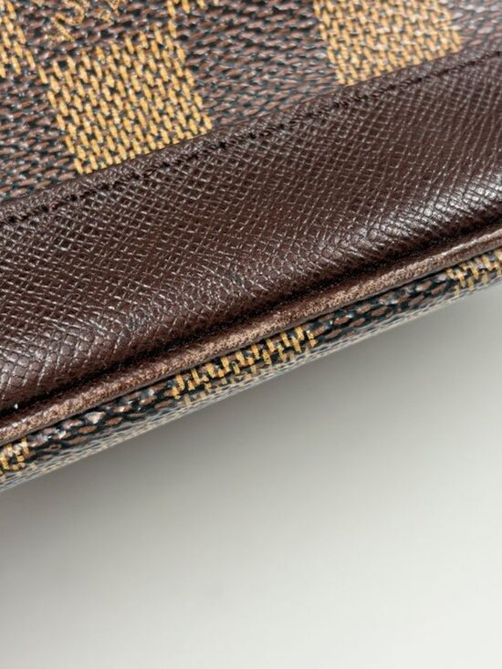 Louis Vuitton Male Handbag Bucket Shoulder Tote Damier Brown - Picture 5 of 8